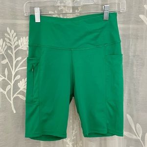 Green Biker Short💚